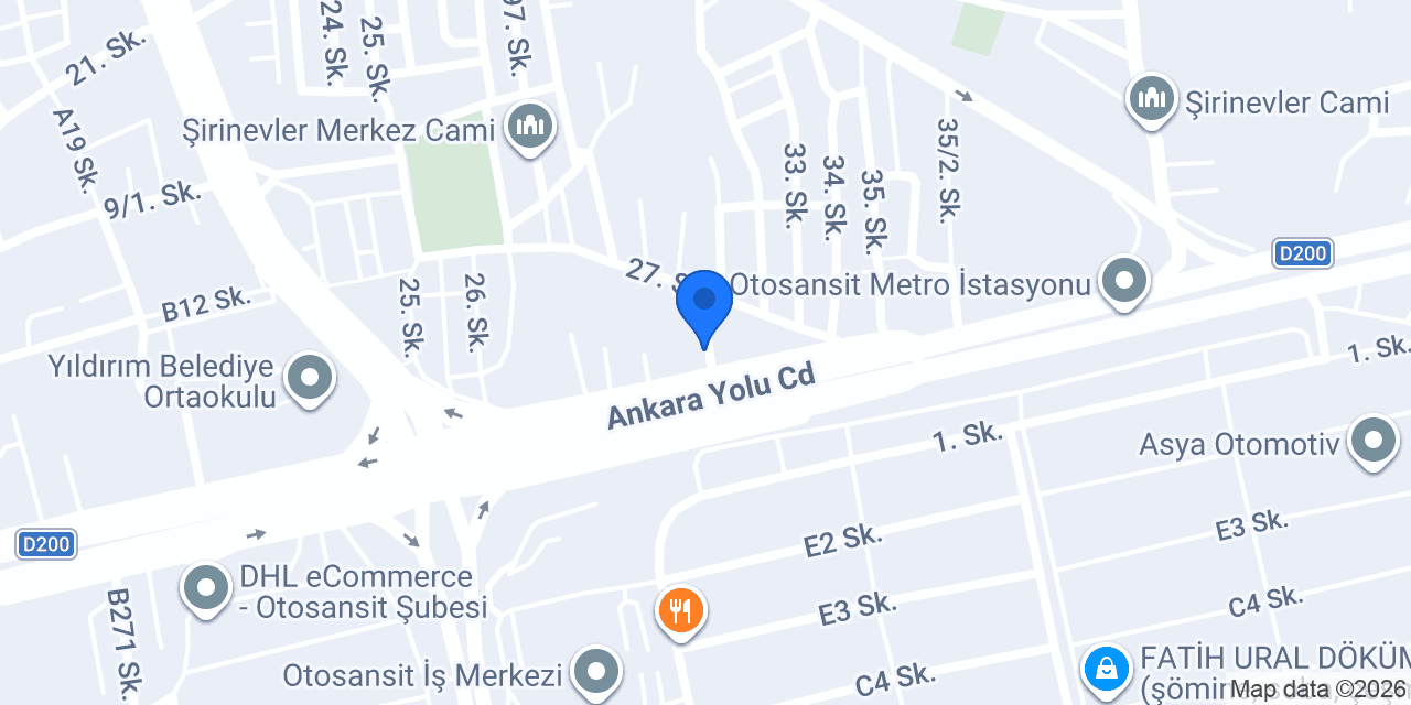 Rehber Yapı Malzemeleri konumu