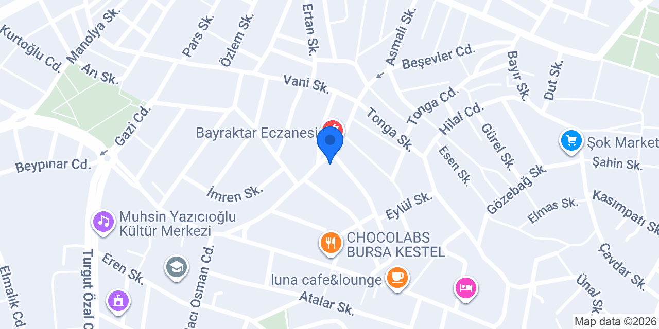 Kuaför Uygar konumu