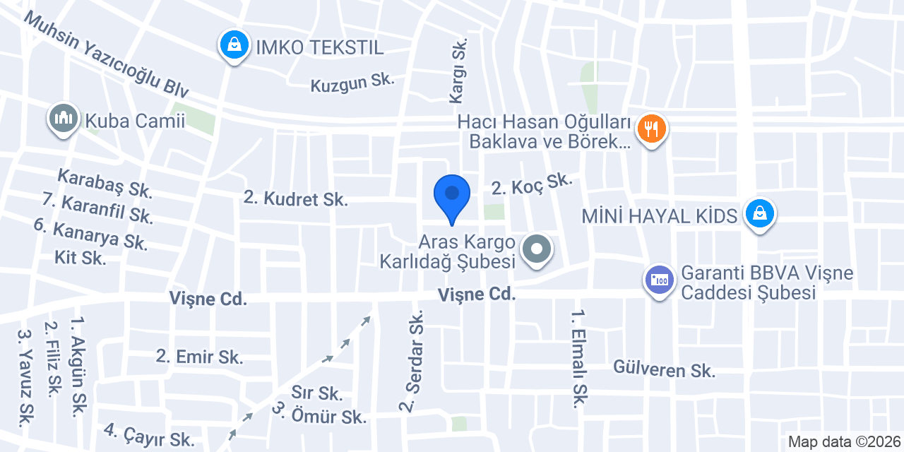 Gamze Oyuncak konumu