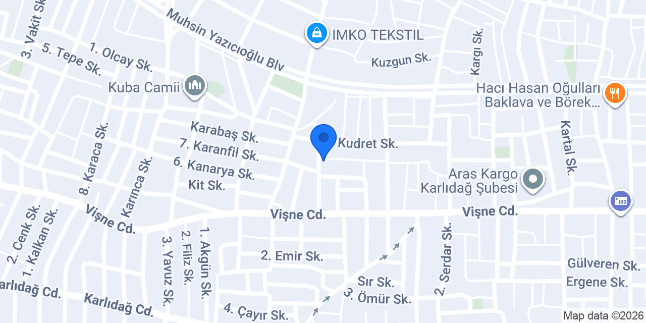 KOŞAK Ambalaj konumu