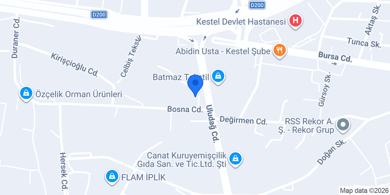Berar Tekstil konumu