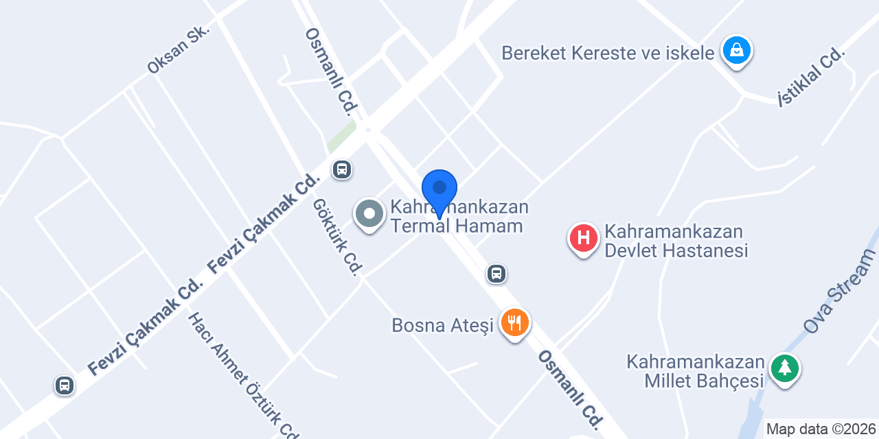HEKİMOĞLU ECZANESİ (KAHRAMANKAZAN) konumu