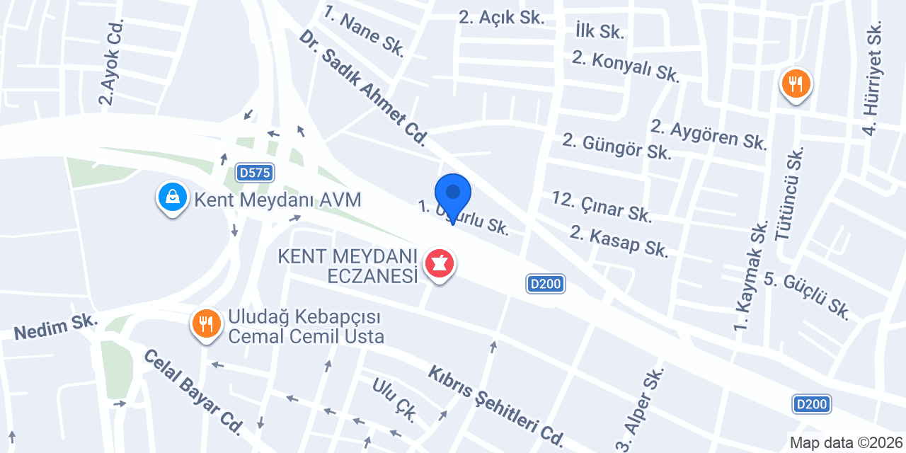 Grand Turkuaz Hotel Bursa konumu