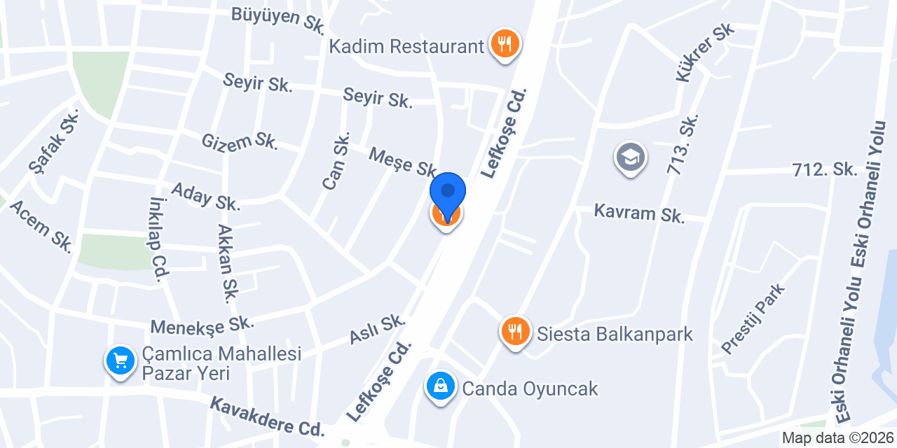 Nexus Çocuk Eğitim Merkezi konumu