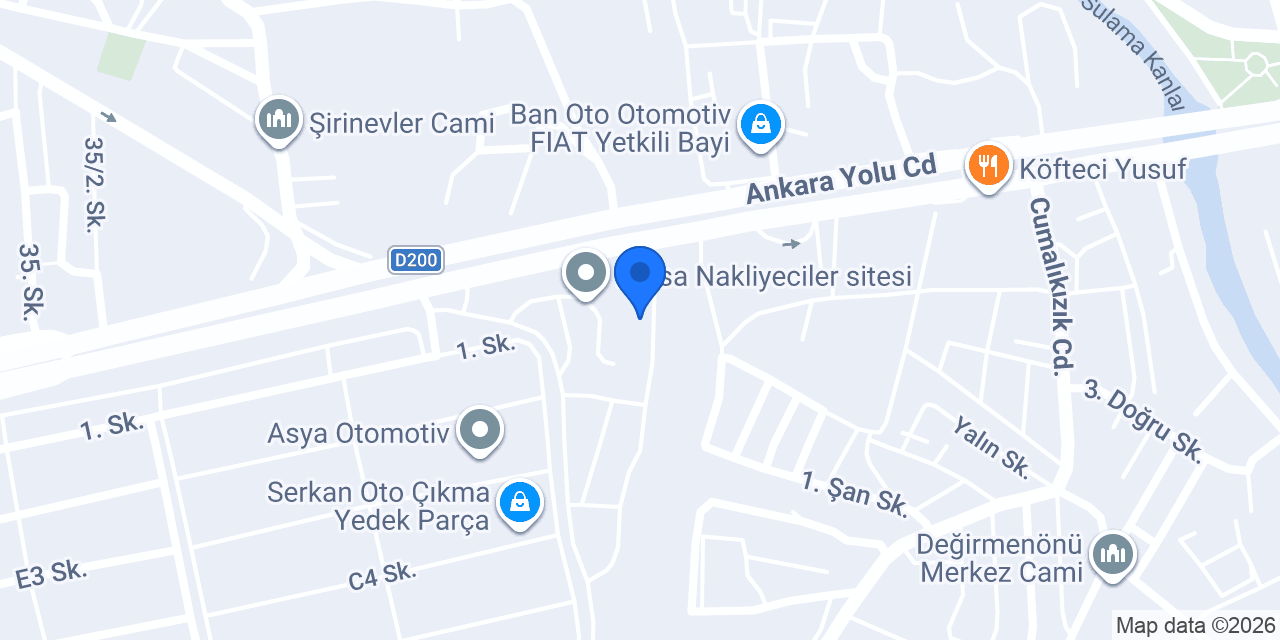 Reel Lojistik konumu