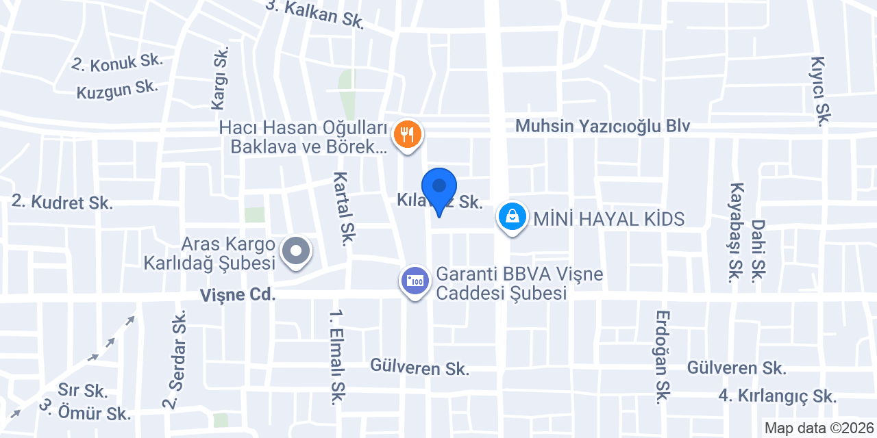 Güleryüz Tekstil&Aksesuar konumu