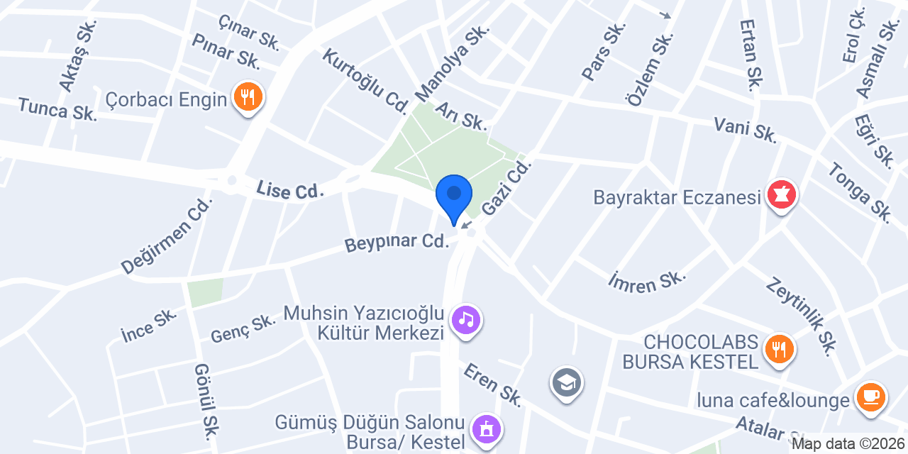 ULUS CAM BALKON konumu