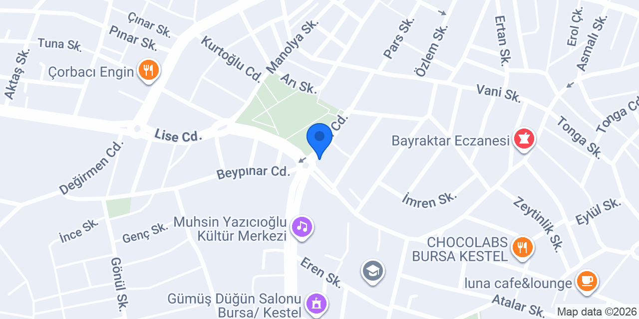 Salon Berkan konumu