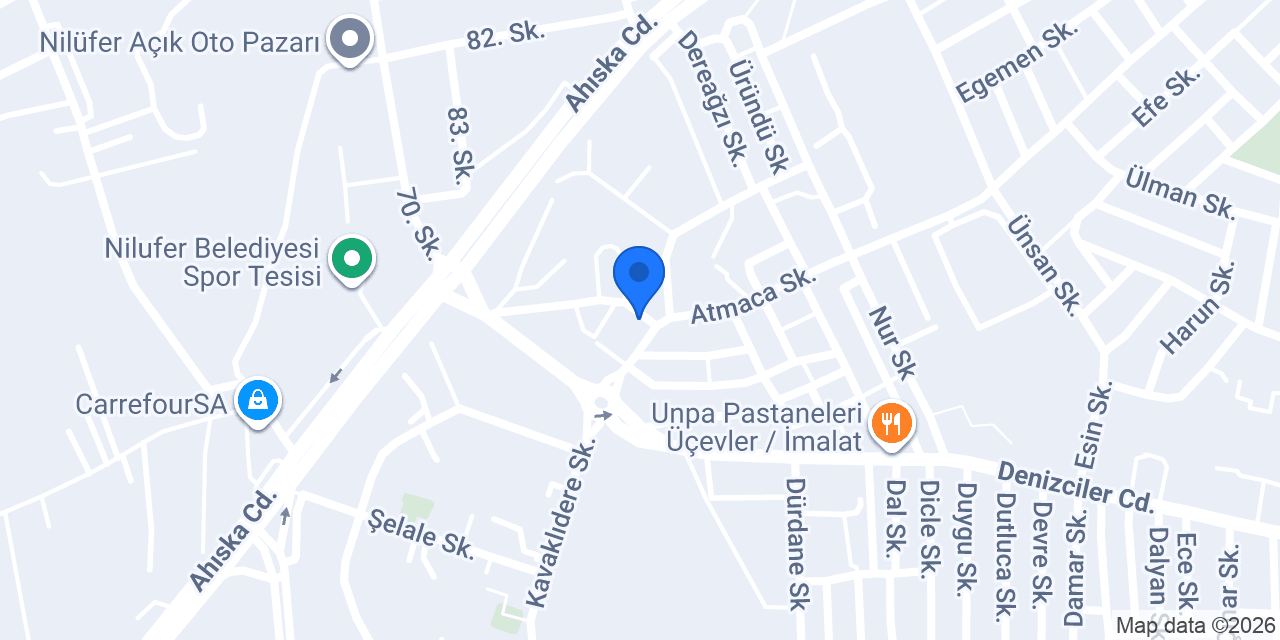 Trend Ev Mobilya konumu