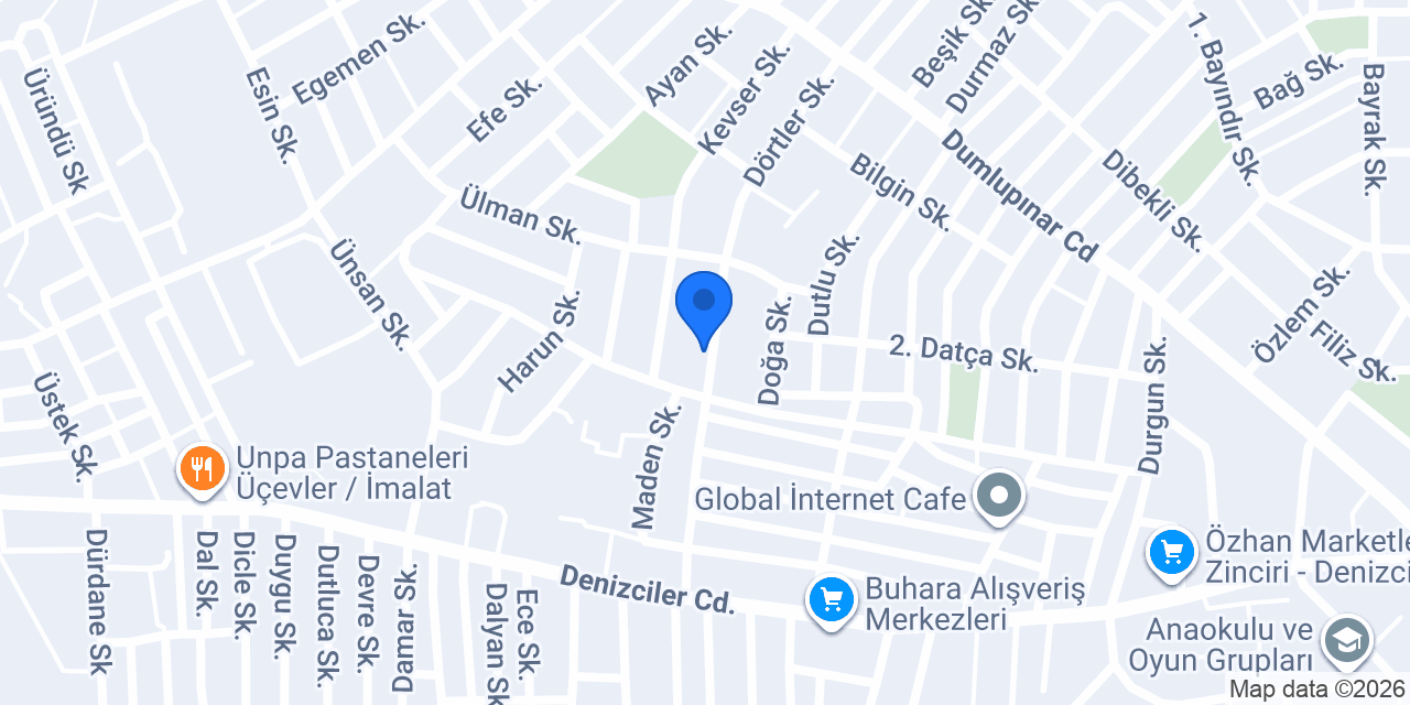 DİŞ HEKİMİ ELİF BETÜL DURMAZ konumu