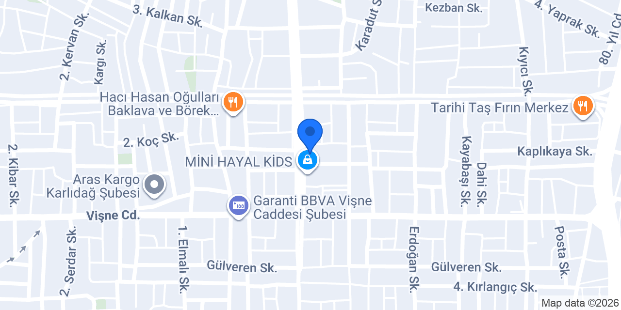 ENNES KİDS konumu