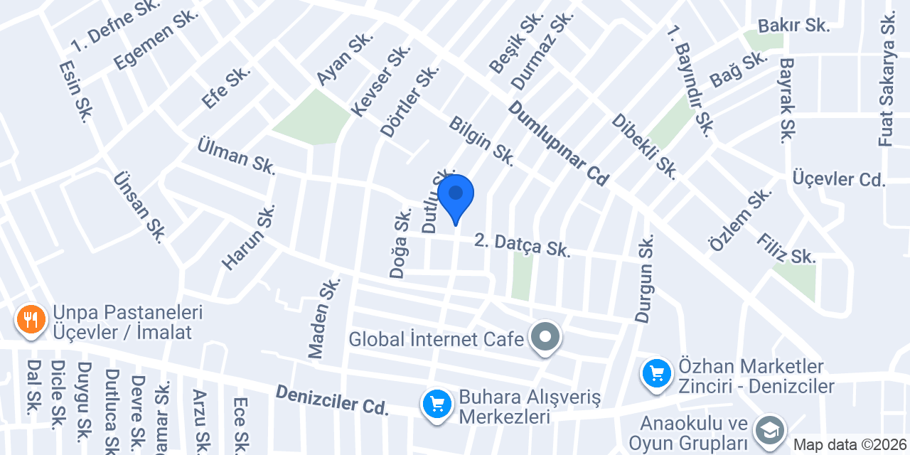 sinco pizza üçevler konumu