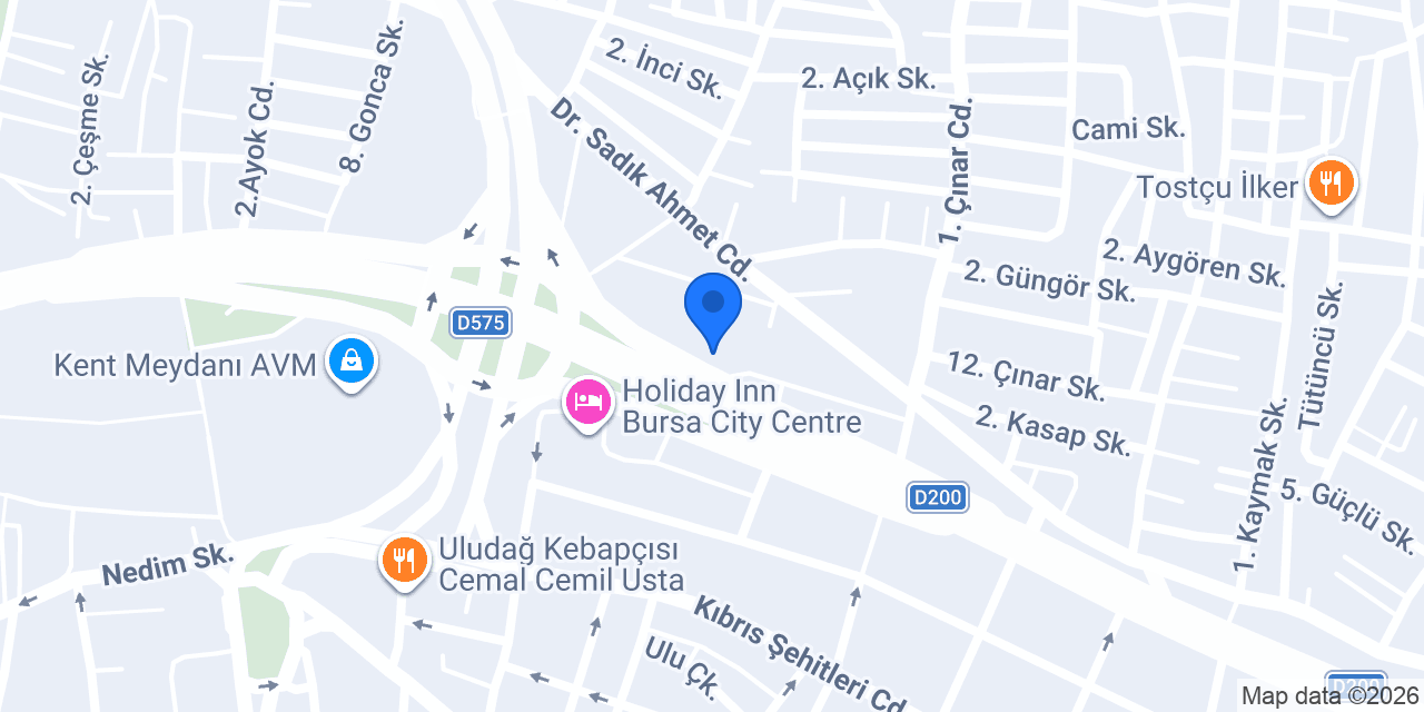 Çevikler Hukuk & Danışmanlık konumu