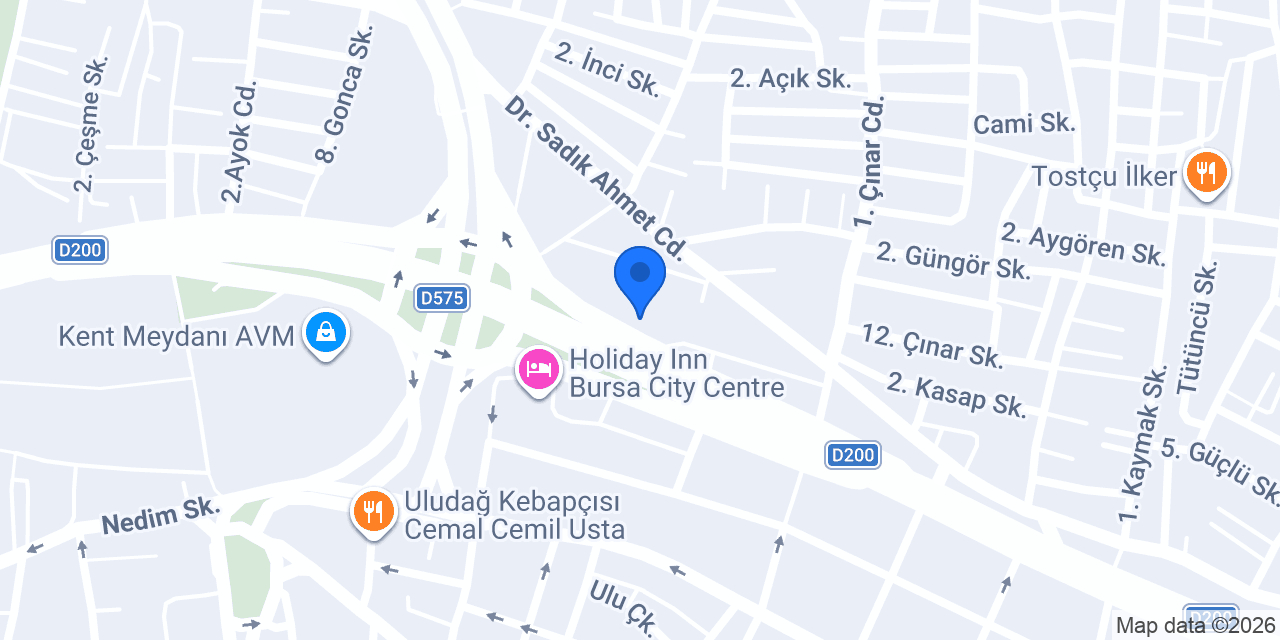 Türk Ekonomi Bankası konumu