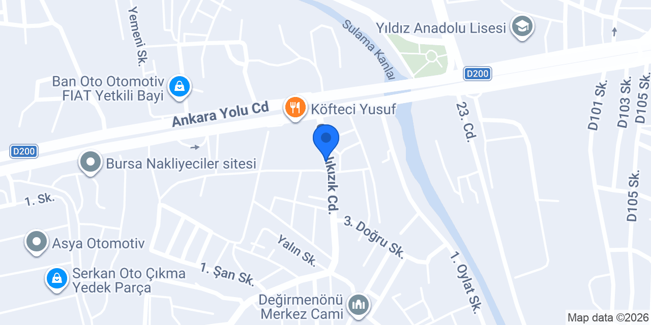 Kartallar Unlu Mamüller konumu