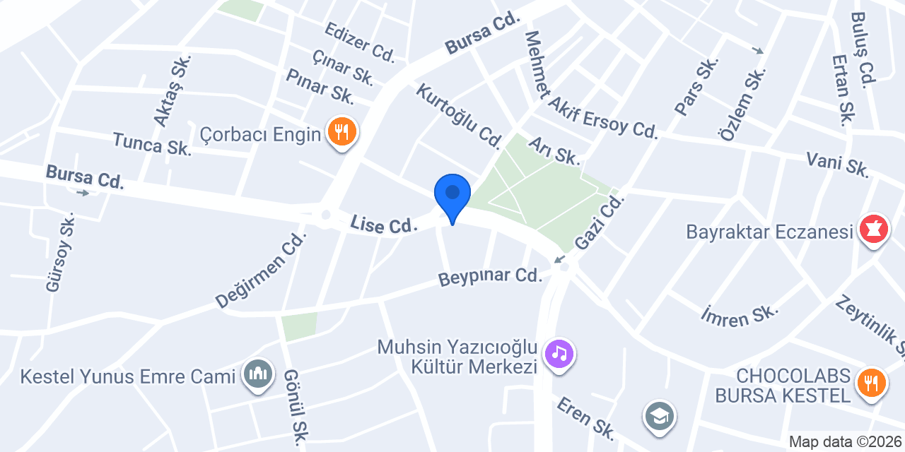 Rüya Bayan Giyim konumu