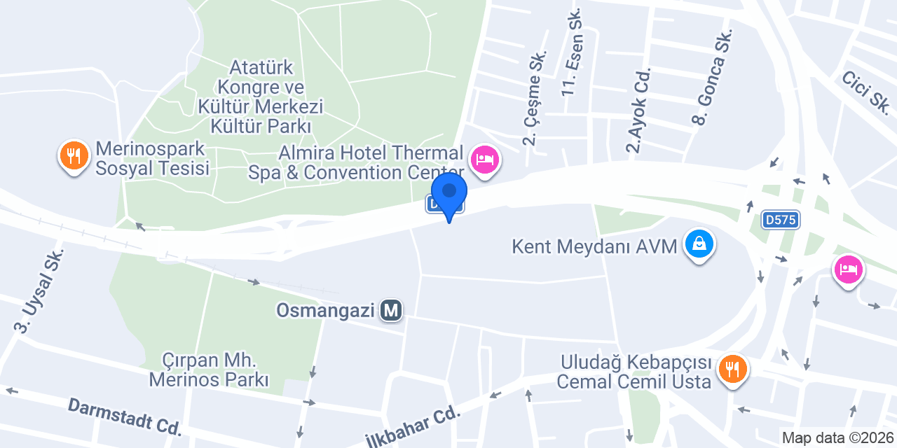Derya Çorba Meydanı Şube konumu