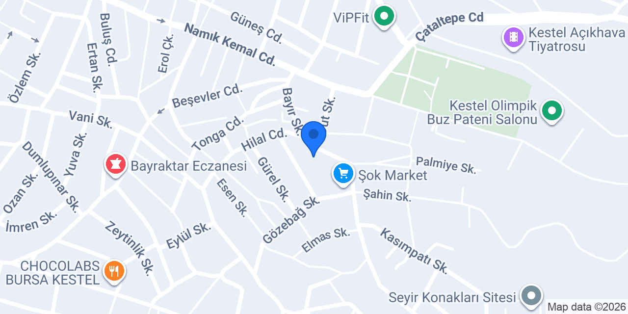 VEZİR MODA konumu