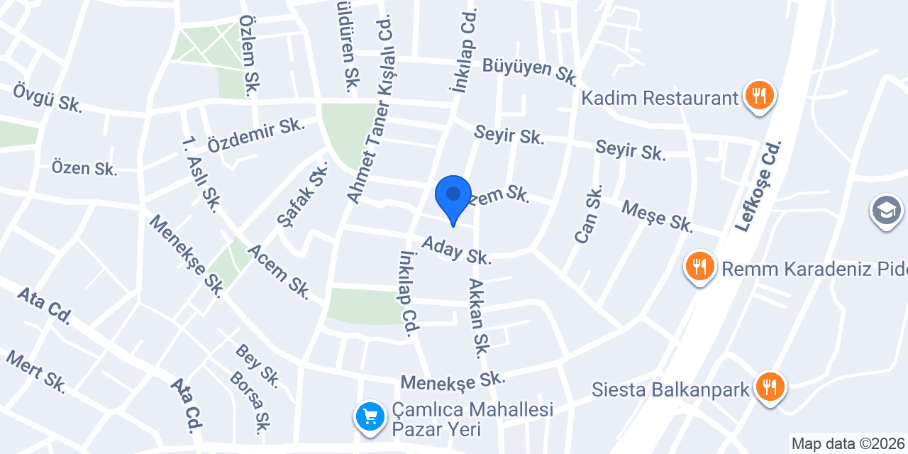 PerdeCe Cemine konumu