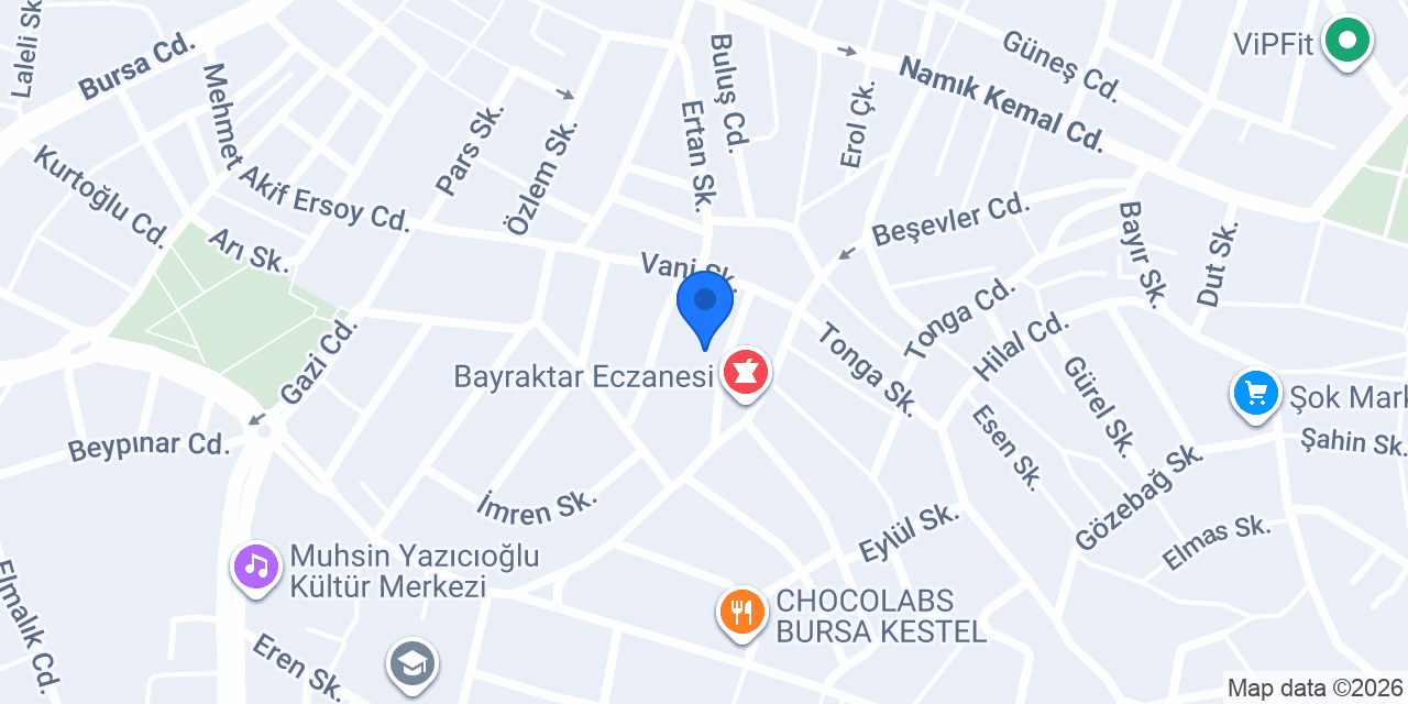 SAKURA PASTİSSERİE & CAFE konumu