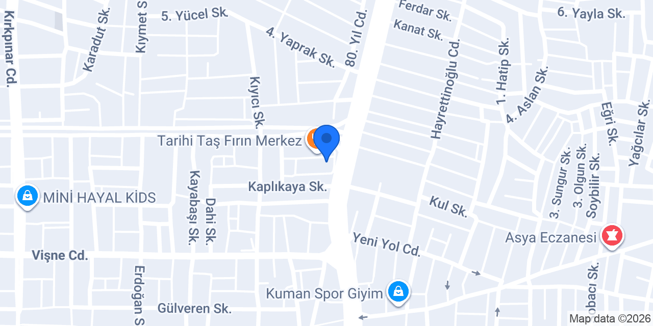Akapı konumu