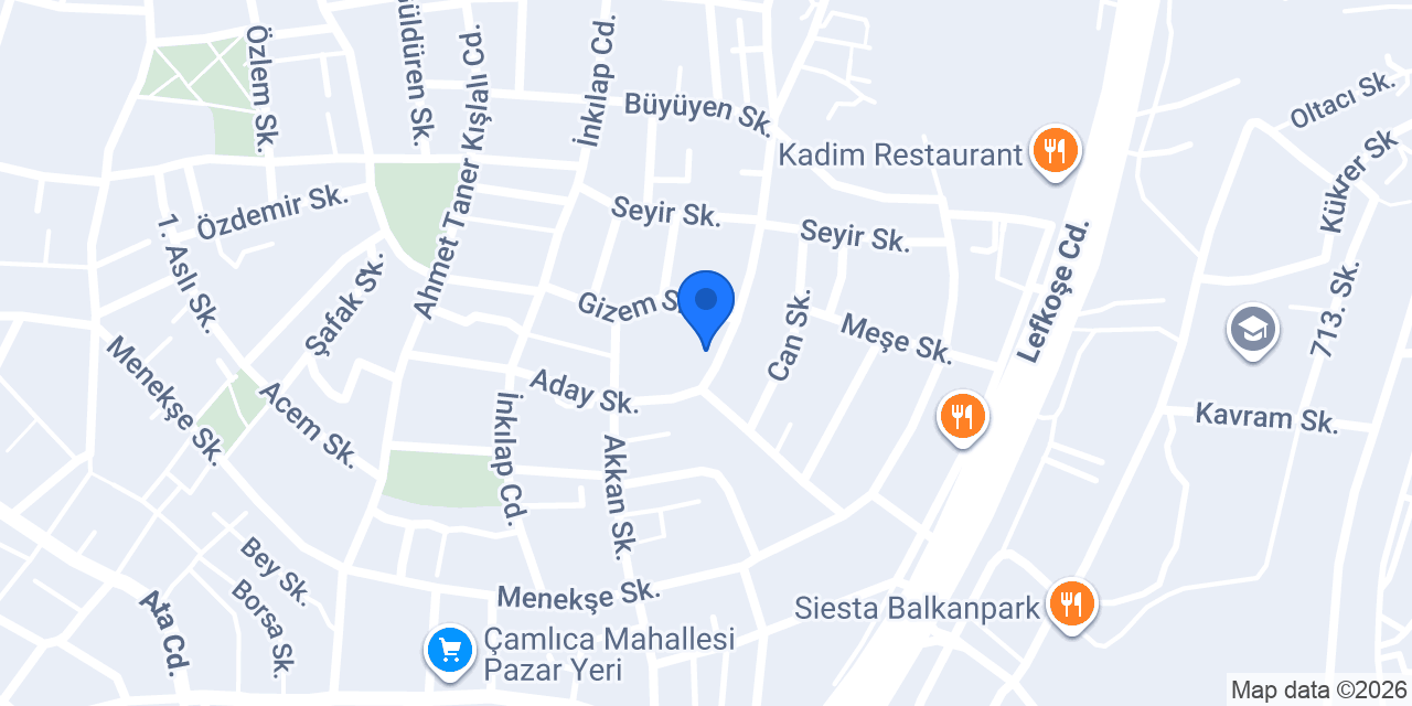 Gülef Medikal Endüstriyel ve Hijyen konumu