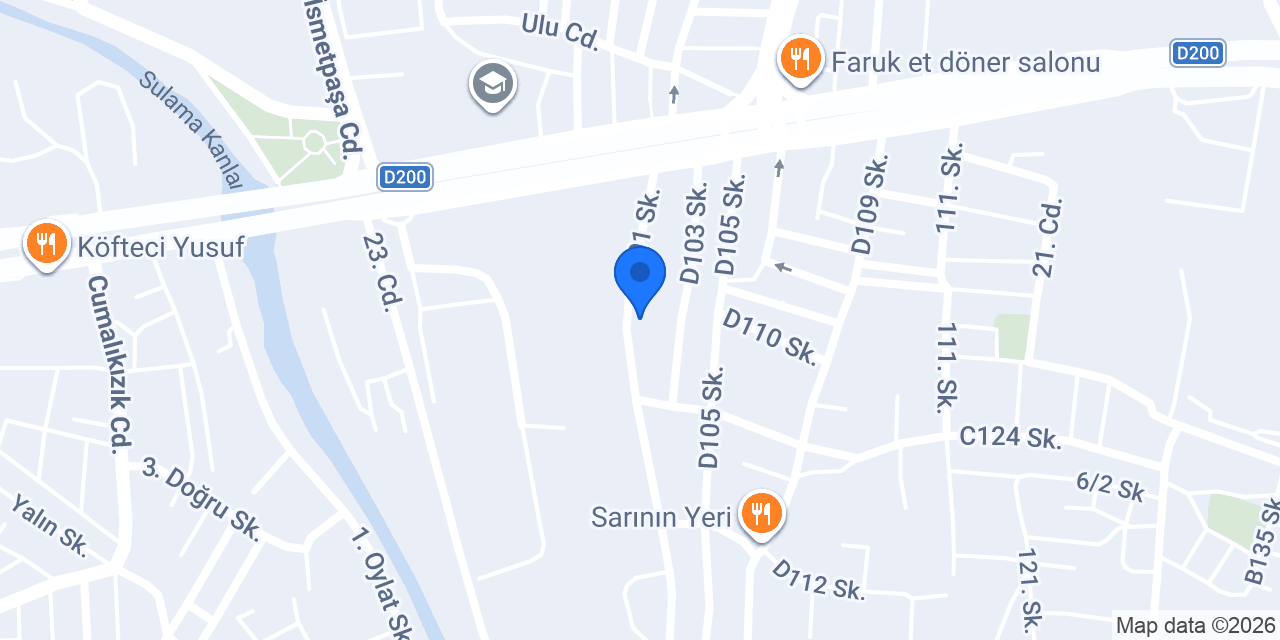 Emek Yapı Mobilya Dekorasyon konumu