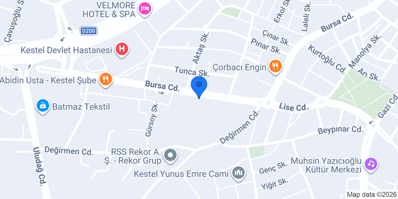 SAFA BAHÇE TARIM MAKİNALARI konumu