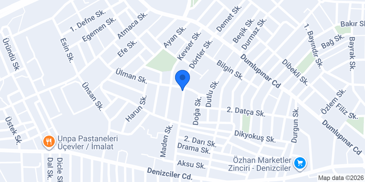 ENT Kitap Kırtasiye konumu