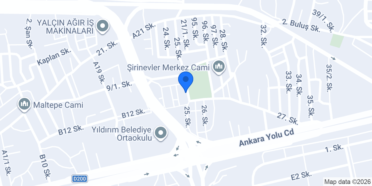 Martı Pastanesi konumu