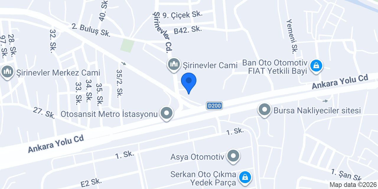 Çınar Yapı konumu