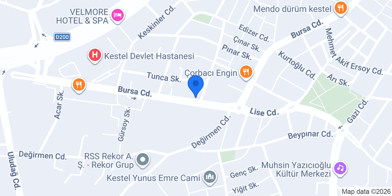Fırından Pide ve Kebap Salonu konumu