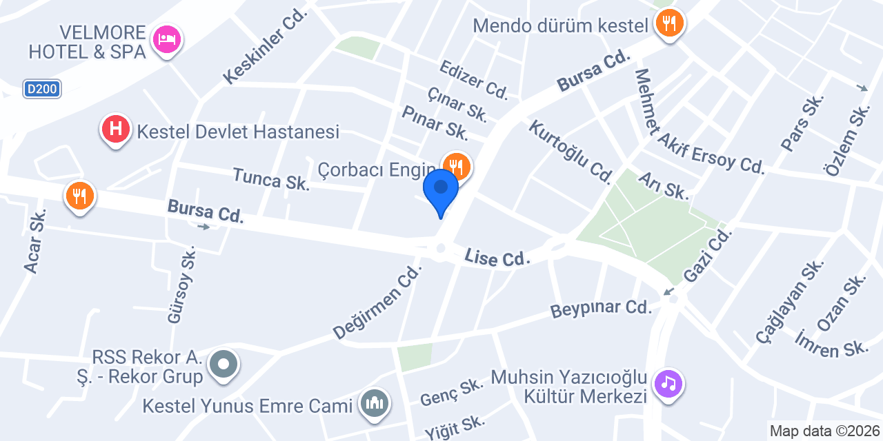 Saray Pide konumu