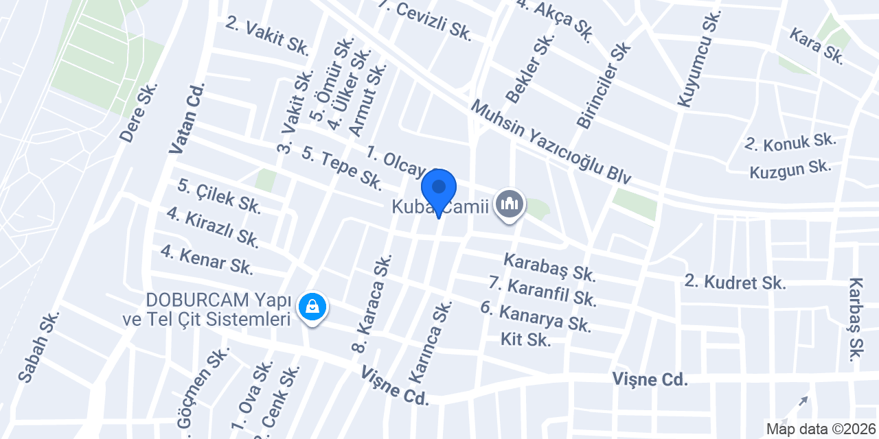 CeVa Kauçuk konumu