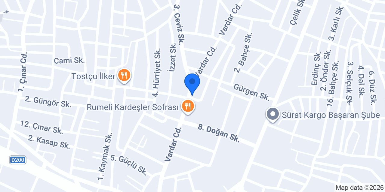 Ersoy Eczanesi konumu