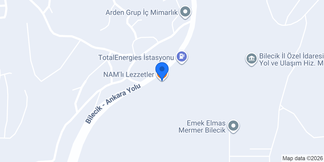 NAM'lı Lezzetler konumu