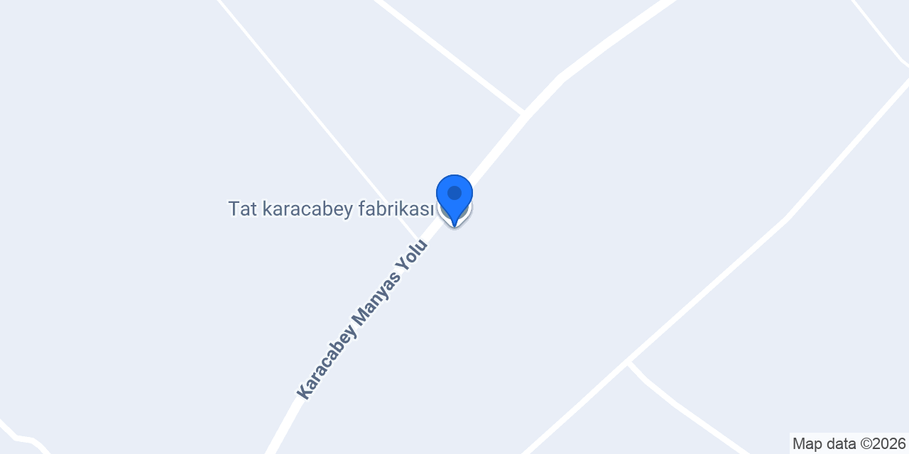 Tat karacabey fabrikası konumu