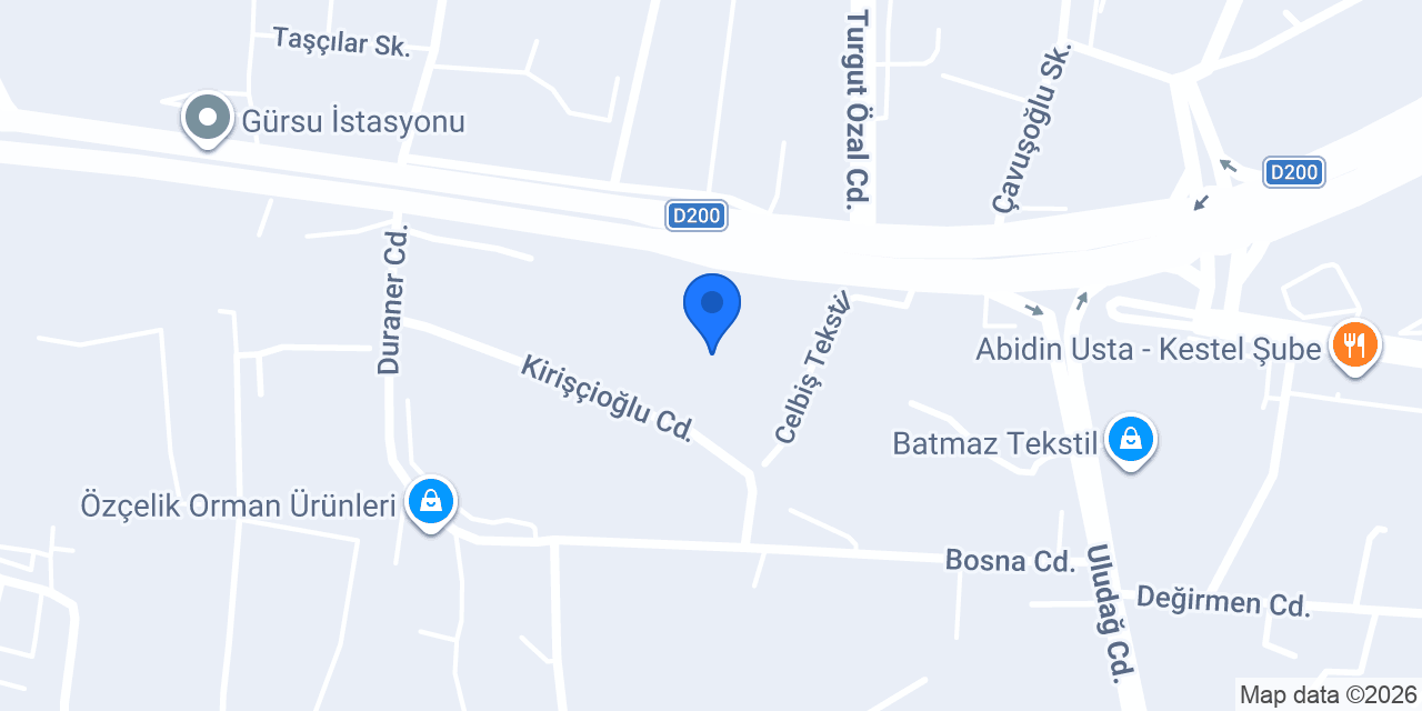Akkoyun Dinlenme Tesisleri konumu