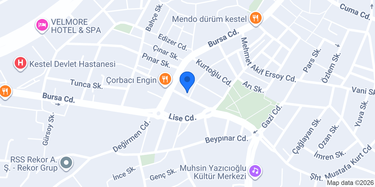 zulapethizmetleri konumu