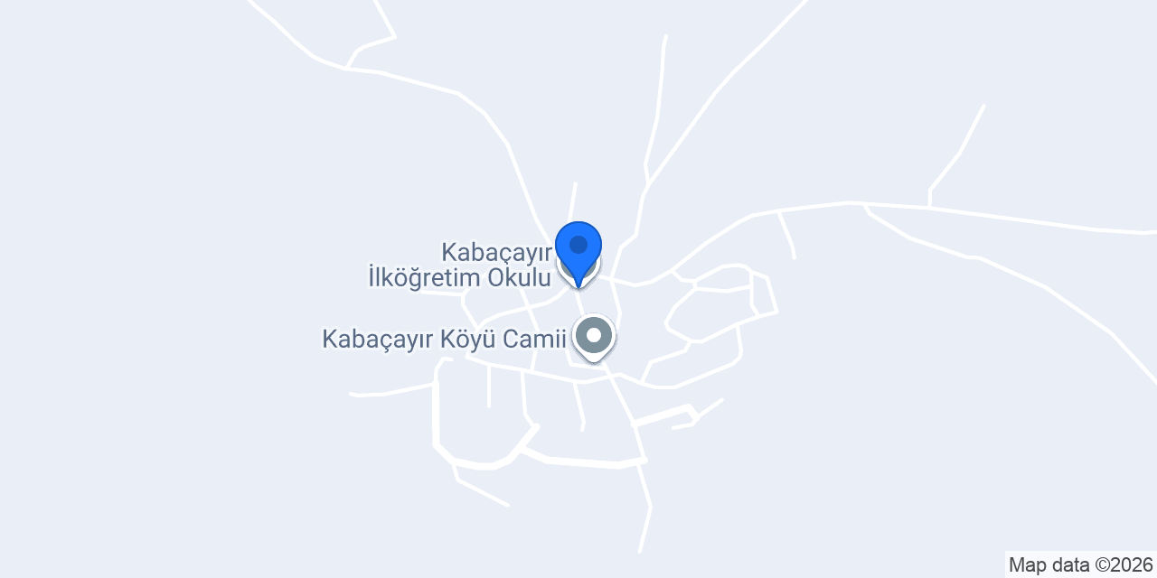 Kabaçayır İlköğretim Okulu konumu