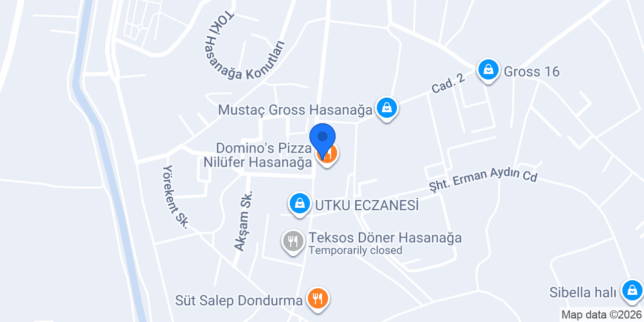 DEĞİRMENCİ ECZANESİ konumu
