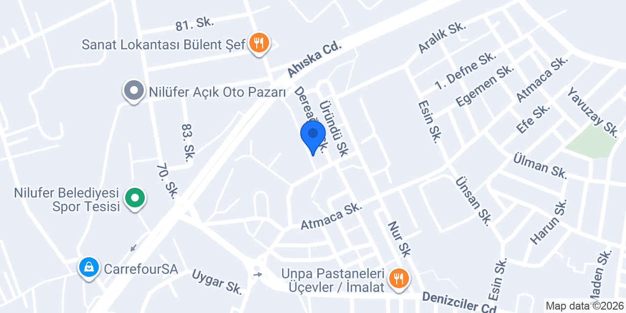 Burçed Mühendislik konumu