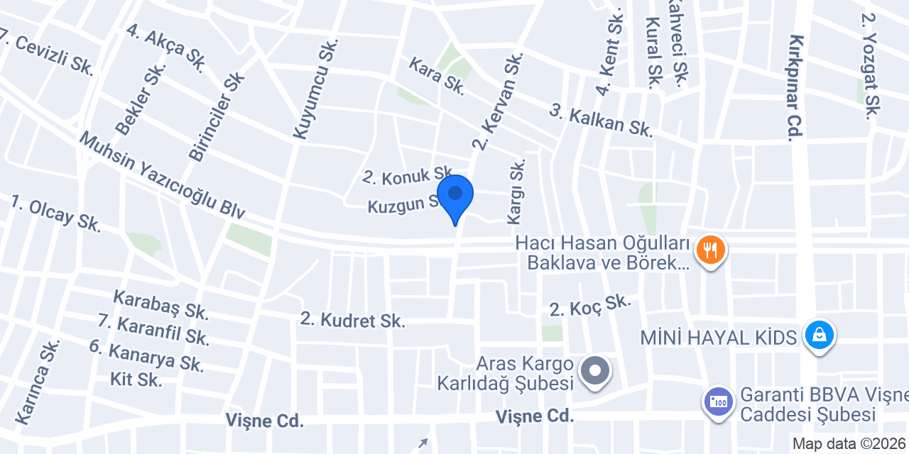 Kayserili Tekstil konumu