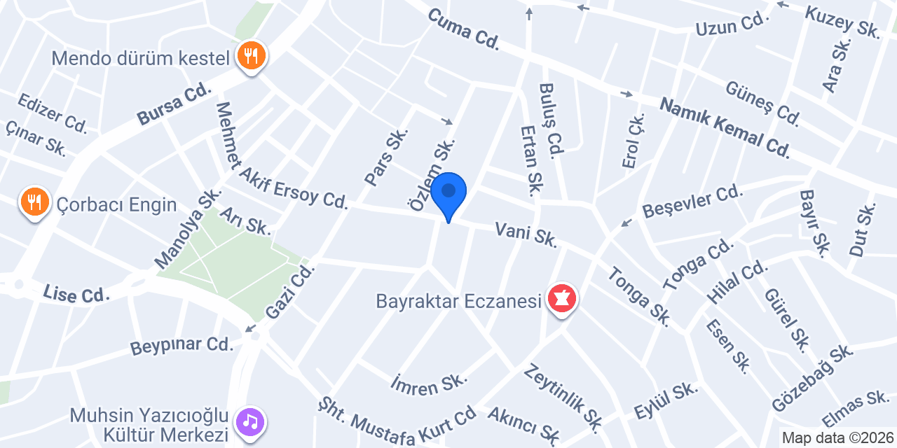 Güneyoğlu Ekmek Fırını konumu