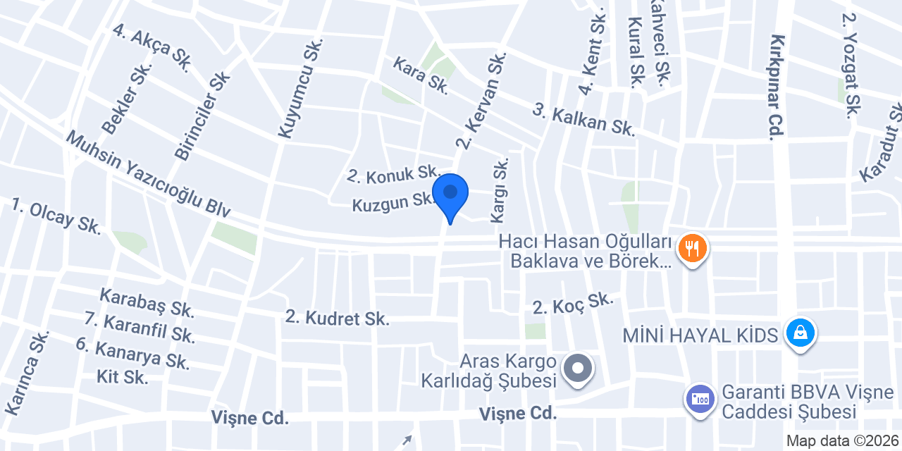 BURSA HİLAL VİNÇ konumu