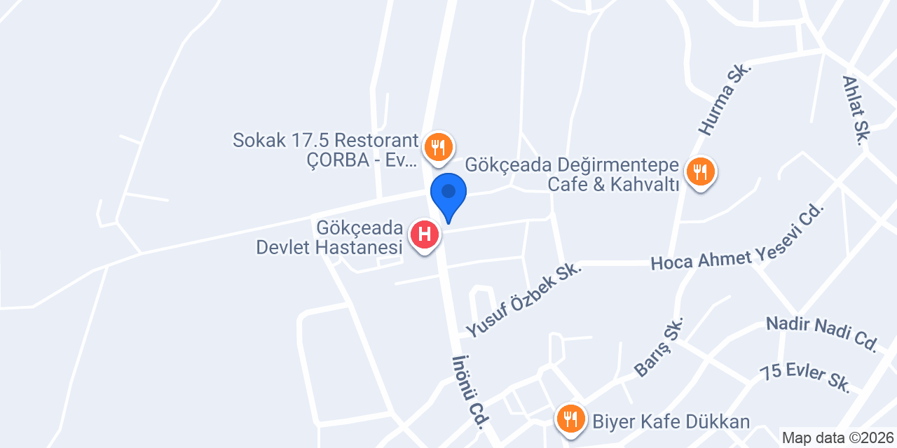 MAVİ ECZANESİ konumu