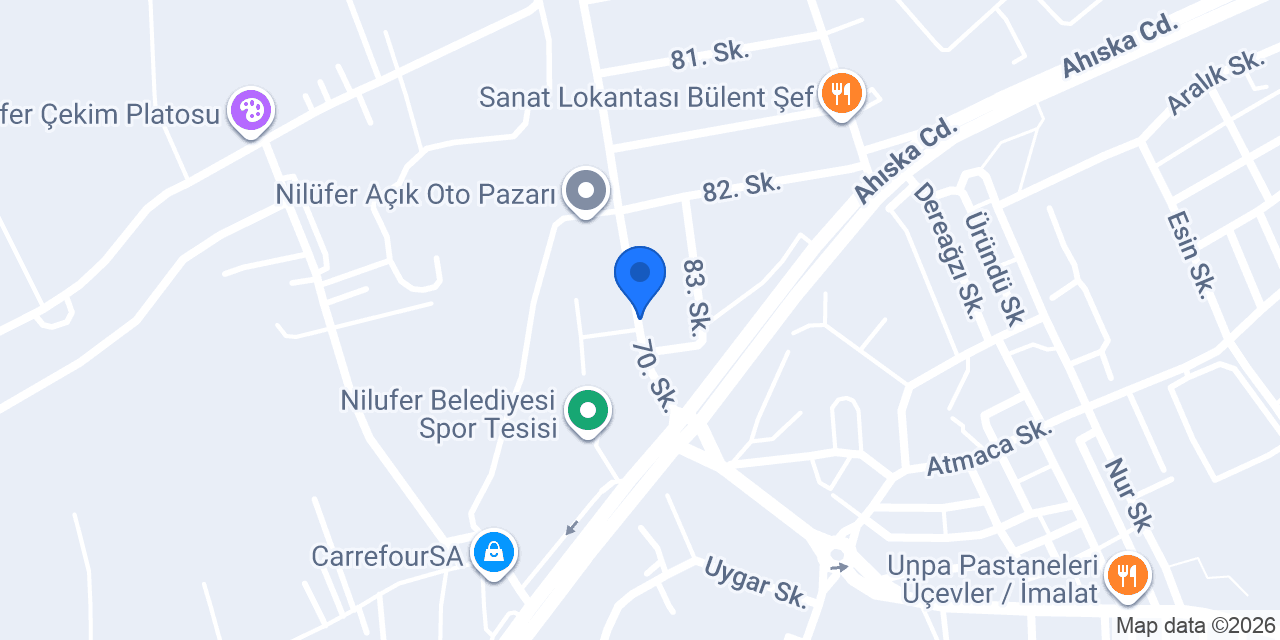 Ankara Oto Ekspertiz konumu