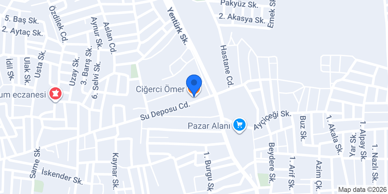 Ciğerci Ömer konumu