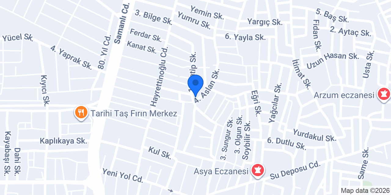 Öz Kayalar Avm konumu