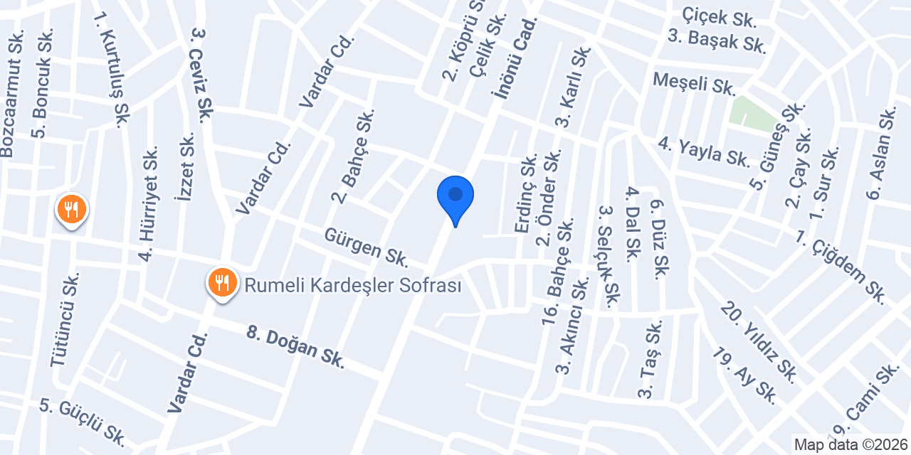 Gençeller Ltd. Şti konumu